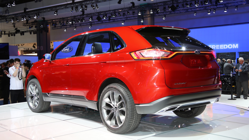 Illustration for article titled The Ford Edge Concept Is More Global, More Coastal And More Audi